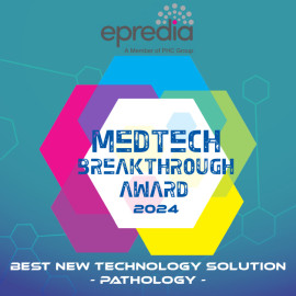 Drukarka laserowa SlideMate™ firmy Epredia  z nagrodą w konkursie MedTech Breakthrough Awards 2024