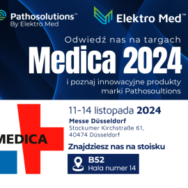 Zapraszamy na stoisko Elektro Med na targach Medica 2024!